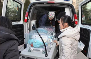 同江县妇婴监护型护送